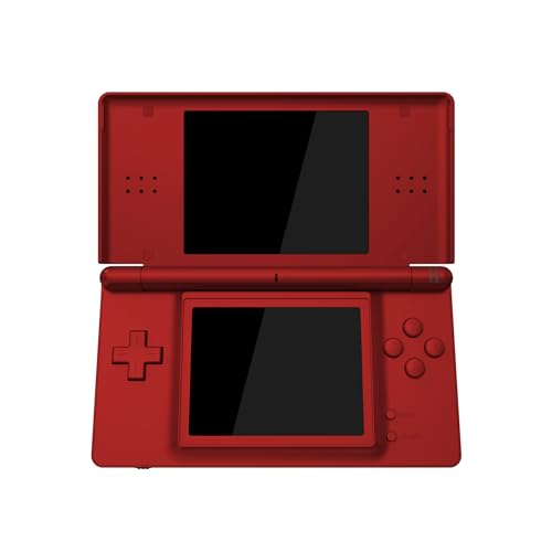 Image of eXtremeRate Scarlet Red Replacement Full Housing Shell for Nintendo DS Lite, Custom Handheld Console Case Cover with Buttons, Screen Lens for Nintendo DS Lite NDSL - Console NOT Included