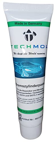 Techmol Bremszylinderpaste Paste Schiebehülsen Tube 50g DOT3 DOT4 DOT 5.1 beständig