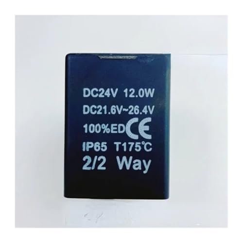 Bobine de commande d'électrovanne hydraulique 220V CA 12W solénoïde 17mm hauteur 48