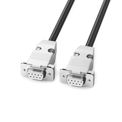 HapGlan 28AWG 9Pin RS232 Data Cord Male to Female/Male to Male/Female to Female Shielded Cable for Aviation Research