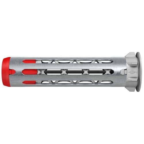 fischer 572911 DuoHM Hohlraumdübel, 4 x 55 S PZ mit metrischer Flachkopfschraube und PZ-Antrieb zur Befestigung von TV-Halterungen, Leuchten, Wandregalen etc. in Plattenbaustoffen (4 Stück)