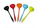 Set Of 5 Silicone Soup Ladle Spoons,High Heat Resistant SetNon-Stick Home Spoons Suitable For All kinds of Soups, Gravies, Salad Dressings And Pancake Batter-CookingServing Non-Stick Kitchen Utensil