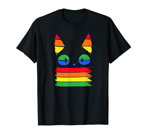 Retro Cat T-Shirt, Black