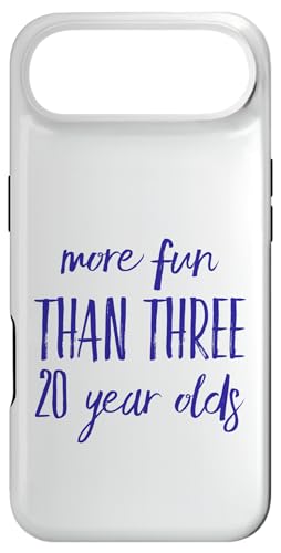 More Fun Than Three 20�� 60�� �������낢 60�΂̒a�����p�[�e�B�[ �X�}�z�P�[�X iPhone Air �p