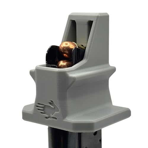 Mag Rabbit Magazine Rapid Speed Loader for 1911 9mm and .45ACP Single Stack (Gray)