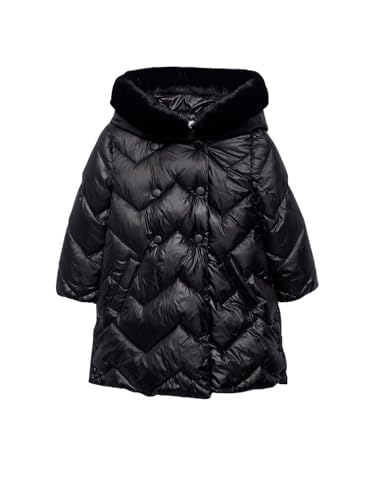 Abel & Lula 15-05847-010 - Padded long coat for Girls 4 Years Black