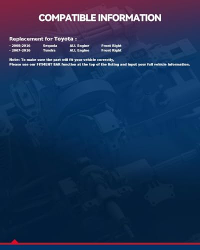 Image of KAX Front Right Brake Caliper for 2007-2016 Toyota Tundra