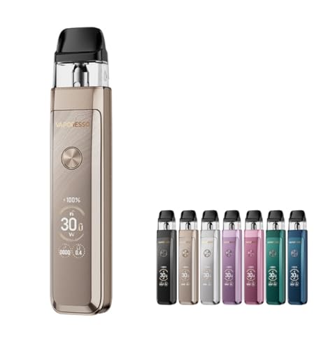 �x�p���b�\ XROS PRO 2 Pod System Kit 2000mAh 3ml (Max 30W) �N���X �v��2 �|�b�h �d�q�^�o�R Vape �x�C�v �X�^�[�^�[�L�b�g (Glittering Gold)