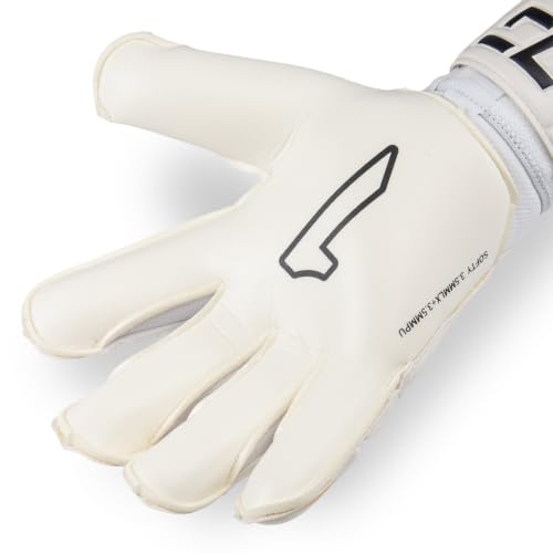 Rinat Ares Joan Garcia-Prime Guantes de Arquero – Látex Super Softy XP | Corte Negativo | Protección Impacto | Correa Ajustable | Banda Elástica en Muñeca | Transpirable y Duradero miniatura 4