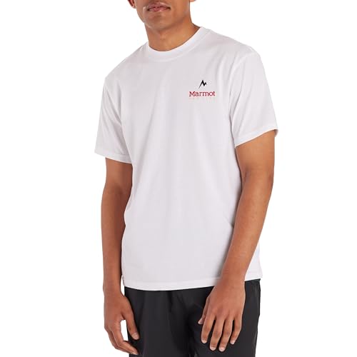 Marmot for Life Tee SS Tricot Homme - T-shirt de sport respirant à manches courtes pour homme