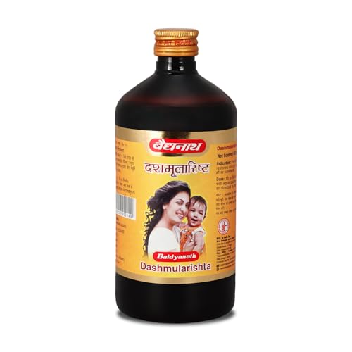 Image of Baidyanath Ayurved Dashmularishta 450ml | Ayurvedic Tonic for Menstrual Pain Relief, Hormonal Balance & Post-Delivery Recovery | Classical Arishta with 10 Sacred Herbs