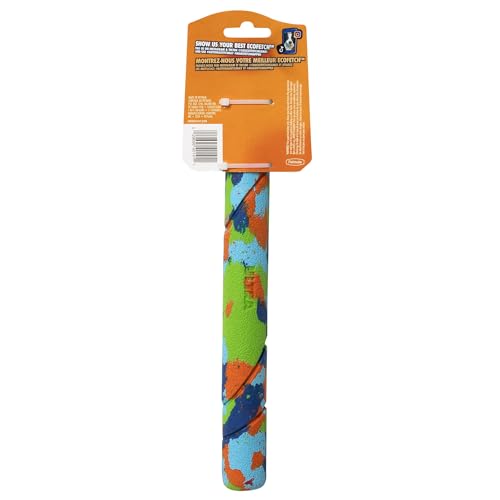 Chuckit! – EcoFetch Ultra Stick – Jagd und Kaustäbchen für Hunde – Ideales Spielzeug für Apportierspiele – Recycelter und robuster Gummi – Einheitsgröße – Durchmesser 28 x 2.5 x 2 cm