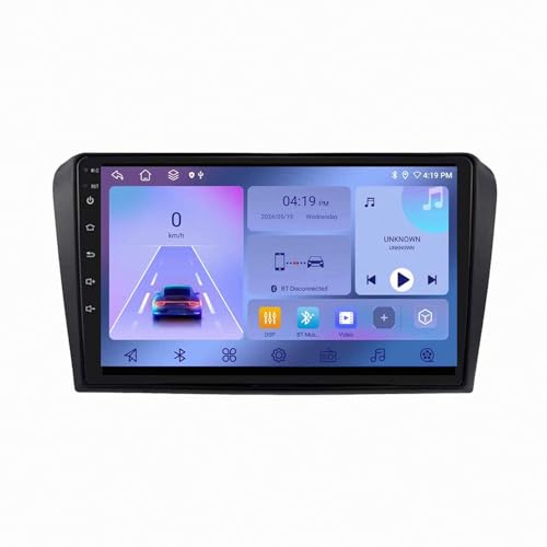 Navegador GPS para Mazda 3 BK ideal para viajes por Europa en familia
