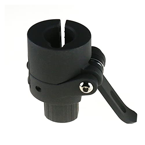 MCNVNEFSAW Compatible for Xiaomi M365 Scooter Dispositivo plegable Base plegable Blanco Negro Negro Estructura de plegado Accesorios Pole plegable Base de repuesto Parte de reemplazo Scooter Parts Acc