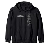 Bleach Ichicho Reverse with Glow Front and Back Anime Zip Hoodie