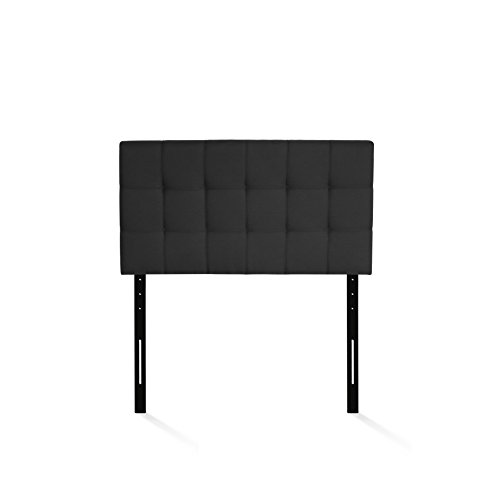 Image of FURINNO Roanne Tufted Headboard, Twin, Black