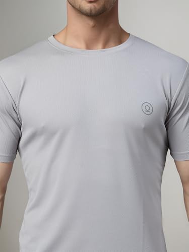 Image of CHKOKKO Gym T Shirts for Men Workout Activewear Solid Quick Dry Sports Tshirt for man Breathable Lightweight Half Sleeve Regular Fit Round Neck Running Boys T Shirt
