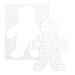 Hygloss 6 Blank Person-Shaped Puzzles – 8.5 x 10.5 Inches – Ideal for All-About-Me Activities – Write, Draw, and Decorate – 26 Pieces Each