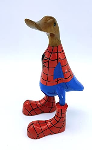 Canard en bois dans ornements et figurines pour la décoration intérieure de la maison
