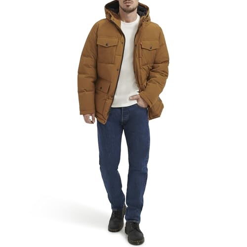 Image of Levi's Men's Arctic Cloth Quilted Performance Parka
