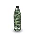 ICY BEV KOOLER STAINLESS STEEL BOTTLE INSULATOR, 2 PACK, CAMO, beer keeper/holder with silicone bottle stopper; cap with bottle opener and finger grip keeps beer cold longer