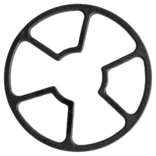SEWACC Soporte Resistente para Gas Rejilla Estufa Negro de de Hierro Antideslizante y Italiana, Adecuado para Cafetera para Cocinillas de Gas y Hornillos