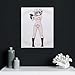 Hjjkbfdr Anime High School Poster Canvas Wall Art Sexy Girl Toujou Koneko in Bikini Room Decor Gifts Home Bar Kitchen Coffee Man Cave Garage Wall Decor Art Frameless 8x10inch