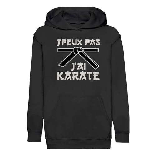 Karaté sport de combat sweat à capuche enfant une idée cadeau originale