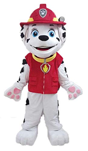 Best Paw Patrol Marshall Costume Mascot for Adults Cartoon Character Costumes for Birthday Party