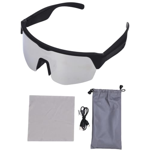 Gafas de sol bluetooth deportivas e impermeables IPX4 con lentes polarizadas de doble canal