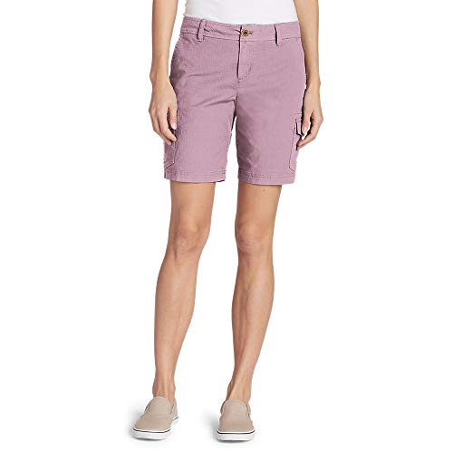 Eddie Bauer Women's Adventurer Stretch Ripstop Cargo Shorts - Slightly Curvy, Du
