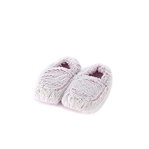 Warmies Volledig Verwarmbare Slippers Geurend met Franse Lavendel – Roze Marshmallow