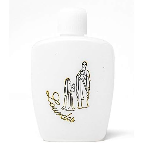 Lourdes holy water plastic bottle filled with Lourdes water Cover