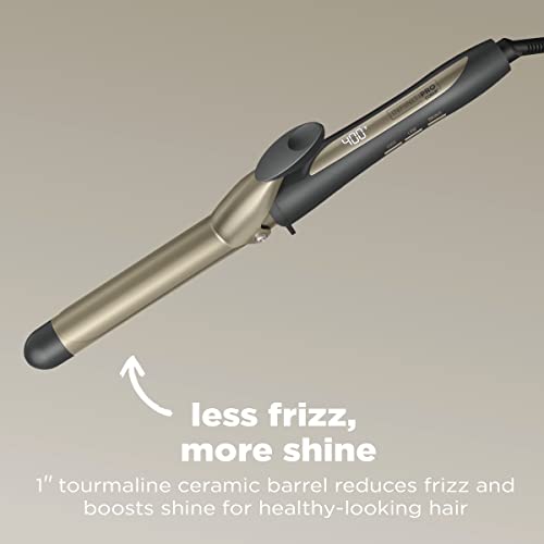 Infinitipro By Conair Tourmaline Ceramic 1-Inch Curling Iron, 1-Inch Digital Curling Iron, 1-Inch Barrel Produces Classic Curls – For Use On Short, Medium, And Long Hair #TOP1