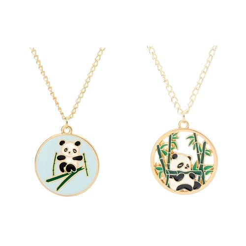 Pendentif pièce panda anti allergie pour peaux sensibles