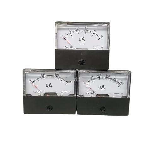 Ampèremètre de tableau DH-670 300uA pour vos projets électroniques