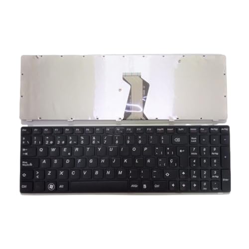 Clavier pour ordinateur portable G580 Z580 disposition US espagnol russe arabe noir