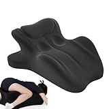 GUUZETU Arcova Sweet Spot Pillow - 27 ° Winkel Perfekte Position, Chiro Monk Paare Kissen, Paare Tiefe Position Stützkissen, Memory Foam Wedge -Kissen für Intimität für alle Haltungen (Black)