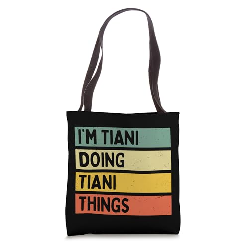 Bolsa Tote Personalizada con Frase Divertida Tiani miniatura 1
