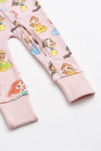 Image of MONICA + ANDY One Piece Baby Pajamas, 100% Organic Baby Clothes for Girls and Boys, Sizes For Newborn and Infant
