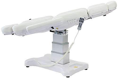 Palermo Spa Facial Treatment Chair/Bed/Table By Skinact (White) #TOP4