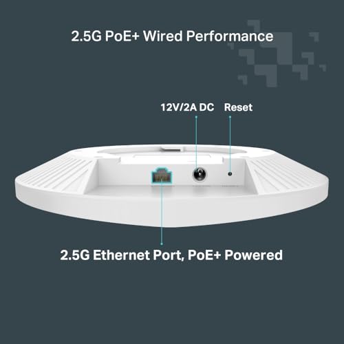 Point d'Accès TP Link Festa F67 WiFi 6 Dual Band PoE Plafonnier - vue 5