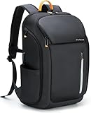 Laptop Backpack for Men - 17.3 Inch Anti Theft Business Backpack with USB Charging Port, Water Resistant Computer Backpack Flight Approved Carry On Travel Backpack for Work College, 30L, Black