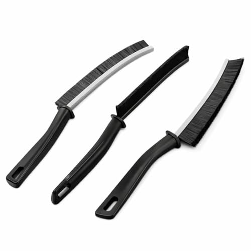 Fugenbürste Hartborsten – Spaltreinigungsbürste & Eckenreinigungsbürste für Bad & Küche, Reinigungsbürste für Fliesenfugen, Haushalt & Schimmel (3)