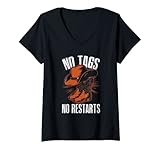 Cooles No Tags No Restarts Cowboyhut Cowboyboots Design. Lustiges Outfit für alle Country Musik Fans und Line Dancing Liebhaber