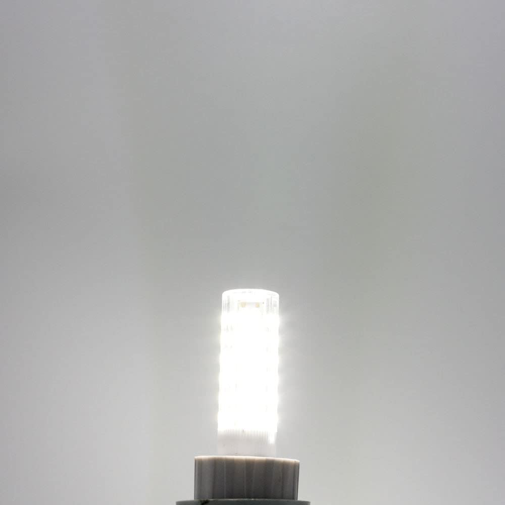 fengyan Casa bombillas, Paquete de 20, foco de bombilla LED AC220V G9 SMD2835 4W/5W lámpara de iluminación de araña Familiar Lámpara(Cold White,G9 5W 75LEDs)