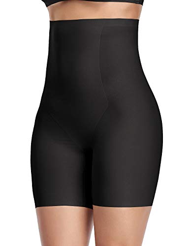 Culotte Gainante Sculptante Femme Invisible sans Couture Taille Haute Contrôle du Ventre Push Up Monte Fesse Silhouette Elégante Gaine Amincissante Panty Minceur Shapewear Lingerie Sculptante Cover