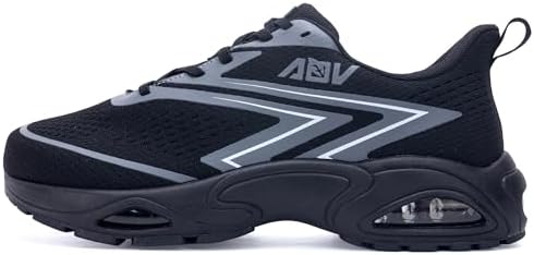 Wide Toe Box Walking Shoes for Men with Arch Support Orthotic Sne...