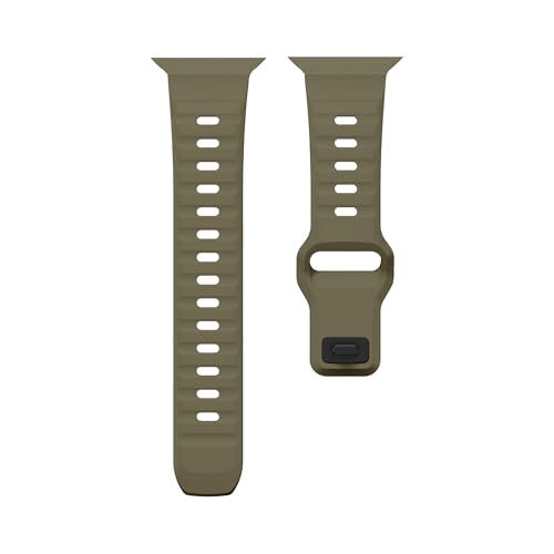 Image of ACM Watch Strap Slide 42mm 44mm 45mm 46mm 49mm Sports Silicone Belt compatible with Fire-Boltt Visionary Bsw046 Smartwatch Breatheable Band