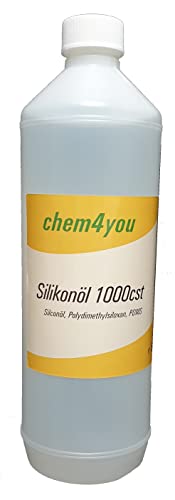 1000ml Silikonöl 1000cst 100% rein 1Liter Siliconöl 1000cst